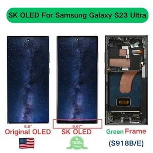 Smaller OLED Display LCD Screen Replacement For Samsung Galaxy S23 Ultra S918B/E - Picture 1 of 8