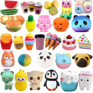Fun Elastic Toy Squeeze Realistic Slow Rising Stress Relief Charms Collections - Picture 1 of 60