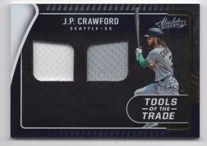 2022 PANINI ABSOLUTE TOOLS OF THE TRADE JERSEY JP CRAWFORD /199 - Picture 1 of 2