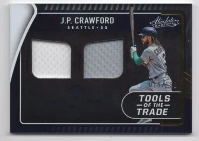2022 PANINI ABSOLUTE TOOLS OF THE TRADE JERSEY JP CRAWFORD /199 - Image 1 of 2