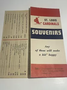vintage st louis cardinals sportsman's park souvenir order form complete - Picture 1 of 2
