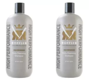 2 Piece Combo Roffler High Performance Daily Cleansing Shampoo, 12 oz - Picture 1 of 1