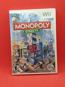 Monopoly Streets (Nintendo Wii, 2010) Multiplayer Party Board Video Game Tested - Picture 1 of 3
