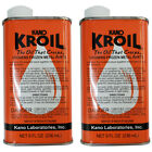 Kano Kroil Penetrating Oil, Creeps/Loosens Frozen Metal Parts, Two 8-Ounce Cans