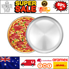 2 Pack Pizza Baking Pan Pizza Tray 12 Stainless Steel Pizza Pan Round Tray New