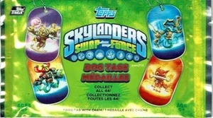 2013 Topps Skylanders Swap Force Dog Tag Foil Pack - Activision - Picture 1 of 2