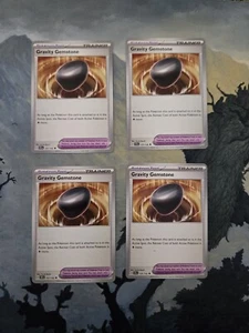 Pokemon Stellar Crown Gravity Gemstone Playset x4 NM - Picture 1 of 2