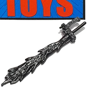 De Colección Defensores de la Tierra Flash Gordon ESPADA Galoob arma negra accesorio pieza - Imagen 1 de 7