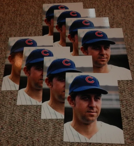 Don Kessinger Postcards 8ct 1964-1975 Chicago Cubs Note Cards Portrait Cover