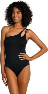 La Blanca Women's Standard Island Goddess Strappy Shoulder One Piece Swimsuit #8 - Picture 1 of 2