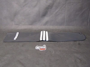 HONDA CRF250 2004-2009 COPRISEDILE A COSTINE NERO/BIANCO CLE034 - Foto 1 di 1