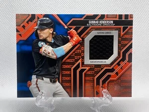 Topps 2025 Series 2 Orioles Gunnar Henderson City Connect Relic 51/ 150 jersey - Picture 1 of 1
