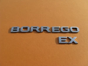 09 10 11 KIA BORREGO EX REAR GATE CHROME EMBLEM LOGO BADGE SIGN SYMBOL A45570 - Picture 1 of 5