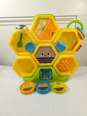 Улей пчелиный улей Fisher Price Busy Activity улей детский малыш игрушка монета падение жужжание - Изображение 1 из 4