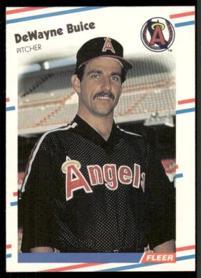 1988 Fleer #487 DeWayne Buice - Image 1 of 2
