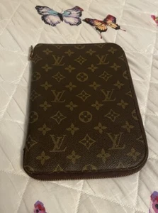 LOUIS VUITTON Monogram Canvas VINTAGE 80er Zip Around Organizer Tasche Clutch - Bild 1 von 12