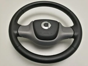 Smart ForTwo 451 Lederlenkrad Lenkrad Airbaglenkrad - Bild 1 von 6