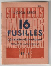 Victor Serge En Vente Livres Anciens De Collection Ebay - 