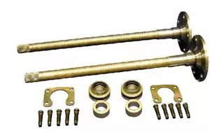 1974-1975 Early Ford Bronco 9" 31 Spline Rear Axle Kit Large Bearing/10" Drum - Picture 1 of 2