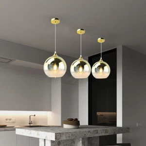 Bar Pendant Lights Living Room Glass Pendant Lighting Kitchen Lamp Ceiling Light - Picture 1 of 12