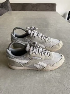 Reebok Royal Glide Ripple Clip Grigio Pelle scamosciata Uomo Scarpe da ginnastica retrò UK 5,5 - Foto 1 di 7