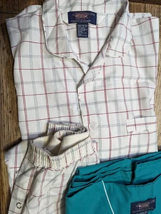 Hemingway Point Herren 2-teilig Pyjama (2 Sets) Tops Shorts Hose LG 42-44 - Bild 1 von 14