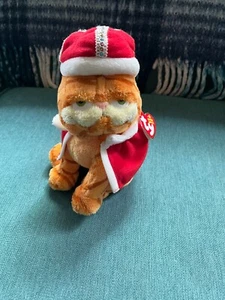 NWT TY Garfield Beanie Baby – “His Majesty” – A Tail of Two Kitties – Retired - Picture 1 of 4