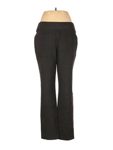 Kasper Womens Size 8 Gray Ponte Boyfriend High Waist Pull On Pants - Picture 1 of 2