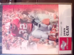 2011 Upper Deck NCAA Sweet Spot Beginnings #45 John Clay novato radiocontrol - Imagen 1 de 1