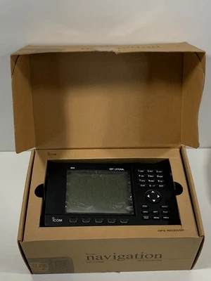 icom GP-270ML Navigation GPS Receiver Marine Water ~FOR PARTS, NOT WORKING~ - Image 1 of 4