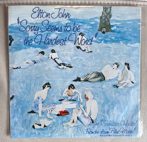 Elton John - Sorry Seems To Be The Hardest Word Japan 7" Single EX / EX - Picture 1 of 4
