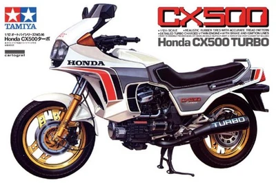 Tamiya TA14016  1/12 CX500 TURBO Moto Model Kit - Image 1 of 4