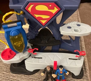 Juego Imaginext Superman ~ General Zod ~ DC Super Friends + Figuras de Superman/Zod - Imagen 1 de 8