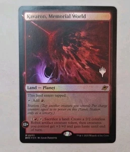 Kavaron, Memorial World Edge of Eternities Magic The Gathering Foil Promo M/NM - Bild 1 von 2