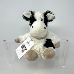 Peluche mucca Warmies profumato lavanda bianco nero riscaldabile con etichetta - Foto 1 di 9