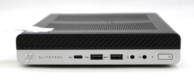HP EliteDesk 800 G5 DM-i7-9700T@2.0GHz-4GB DDR4-NO STORAGE OR OS *PARTS/REPAIR* - Image 1 of 4