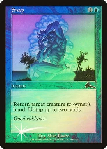 Magic MTG Urza's Legacy FOIL Snap NEAR MINT NM - Image 1 of 1