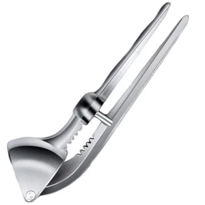 Ergonomic Garlic Presser Aluminum Alloy Small Garlic Pressing Tool garlic press - Picture 1 of 12