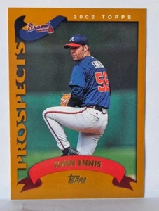 2002 Topps Traded #T201 John Ennis RC Atlanta Braves - Picture 1 of 2
