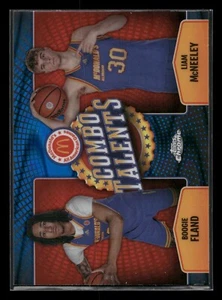 2024 Topps Chrome McDonald's #COT-JOF Boogie Fland / Liam McNeeley Blue RayWave - Picture 1 of 2