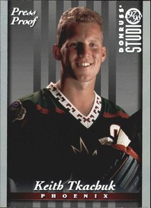1997-98 Studio Press Proofs Silver #8 Keith Tkachuk /1000
