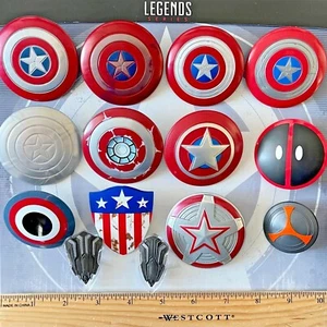 Marvel Legends SHIELD Captain America Endgame Deadpool Falcon Carter MCU UPICK - Picture 1 of 26