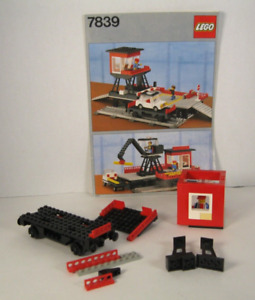 Lego 7839 Car Transport Depot: Flatbed Train, Control Booth, Figure  Partial Set