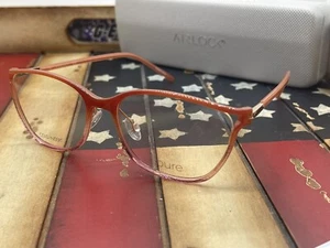 AIRLOCK 3000 605 Coral 53MM BETA TITANIUM Eyeglasses Option To Add RX - Picture 1 of 10