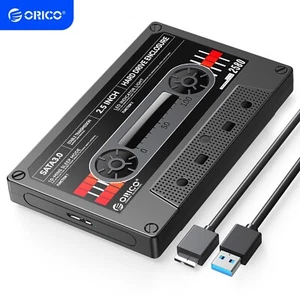 ORICO 2.5" HDD Case USB3.0/Type C External Hard Drive Enclosure 6Gbps UASP Trim - Picture 1 of 19