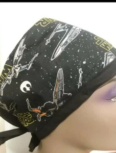 Star Wars Unisex Surgical Scrub Cap, Doctor, Nurse, Kitchen, Chef, Dentist Hat - Picture 1 of 1