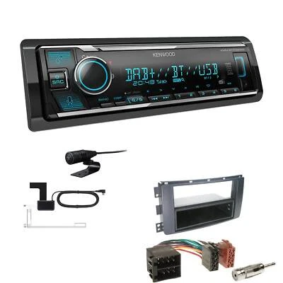 Kenwood Digital Autoradio DAB+ Bluetooth Alexa für Smart Roadster 2003-2005 - Bild 1 von 4