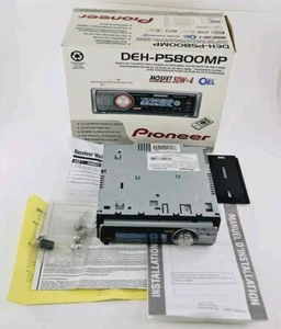 PIONEER COCHE AUDIO EN TABLERO CD SOLAPA CARA DEH-P5800MP AUX EQ VIEJA ESCUELA - Imagen 1 de 20