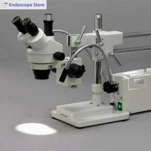 Accesorio de fibra óptica de cuello de cisne doble único para iluminadores de microscopio Φ8 mm - Imagen 1 de 14