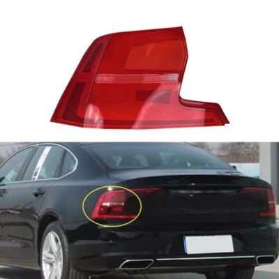 Left Outer Rear Lamp Tail Light Lens Cover Shell Cap For Volvo S90 2017-2020 - Image 1 of 4